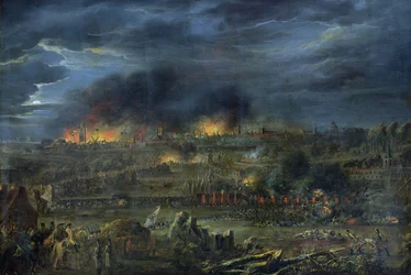 Die Bombardierung von Lille im Jahr 1792